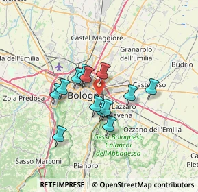 Mappa Via Francesco Rocchi, 40138 Bologna BO, Italia (5.20077)