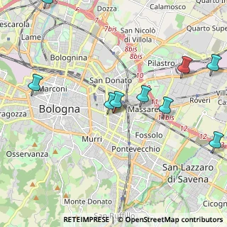 Mappa Via Francesco Rocchi, 40138 Bologna BO, Italia (2.91273)