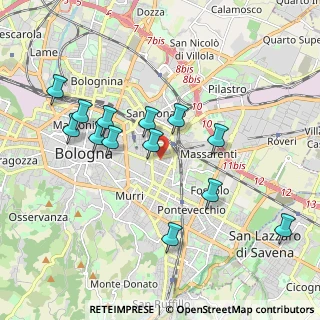 Mappa Via Francesco Rocchi, 40138 Bologna BO, Italia (1.91538)