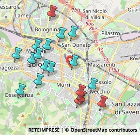 Mappa Policlinico S.orsola, 40138 Bologna BO, Italia (2.05889)