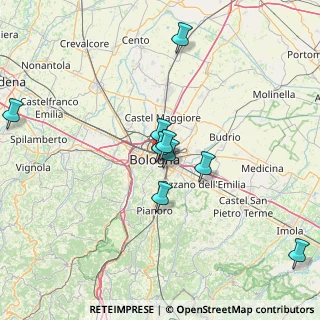 Mappa Policlinico Sant'Orsola-Malpighi, 40138 Bologna BO, Italia (18.95727)