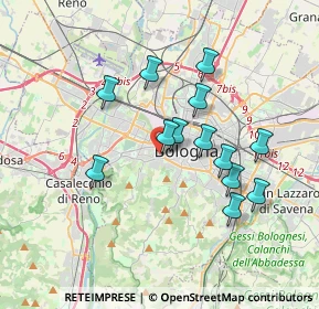 Mappa Via Alessandro Guidotti, 40134 Bologna BO, Italia (3.23538)