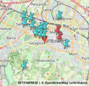 Mappa Via Alessandro Guidotti, 40134 Bologna BO, Italia (1.54125)