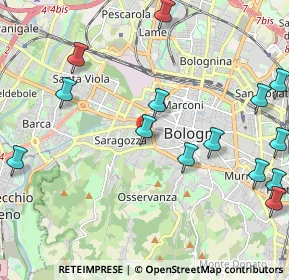Mappa Via Alessandro Guidotti, 40134 Bologna BO, Italia (2.76067)