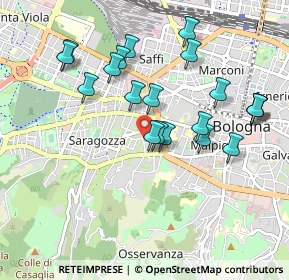 Mappa Via Alessandro Guidotti, 40134 Bologna BO, Italia (0.936)