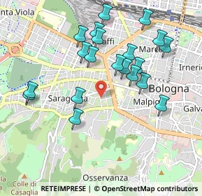 Mappa Via Alessandro Guidotti, 40134 Bologna BO, Italia (0.981)