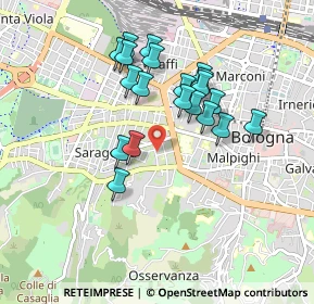 Mappa Via Alessandro Guidotti, 40134 Bologna BO, Italia (0.794)