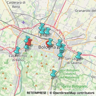 Mappa Via de' Foscherari, 40124 Bologna BO, Italia (3.42462)