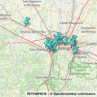 Mappa Asse Attrezzato Sud - Ovest, 40132 Bologna BO, Italia (5.17)
