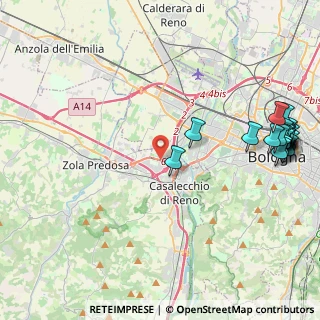 Mappa Asse Attrezzato Sud - Ovest, 40132 Bologna BO, Italia (5.864)