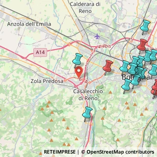 Mappa Asse Attrezzato Sud - Ovest, 40132 Bologna BO, Italia (6.402)