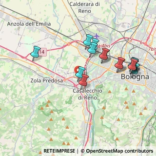 Mappa Asse Attrezzato Sud - Ovest, 40132 Bologna BO, Italia (4.054)