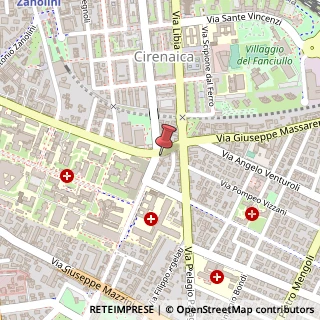 Mappa Via Giuseppe Massarenti, 15, 40138 Bologna, Bologna (Emilia Romagna)
