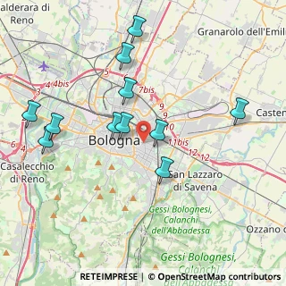 Mappa Via Massarenti Giuseppe, 40138 Bologna BO, Italia (4.07091)