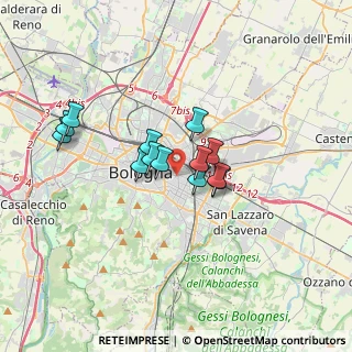 Mappa Via Massarenti Giuseppe, 40138 Bologna BO, Italia (2.58462)