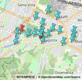 Mappa Via Irma Bandiera, 40134 Bologna BO, Italia (0.835)