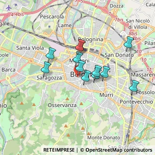 Mappa Via Barberia, 40123 Bologna, Italia (1.43167)