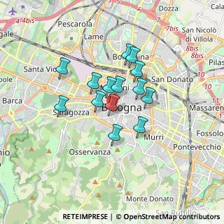 Mappa Via Barberia, 40123 Bologna, Italia (1.26786)