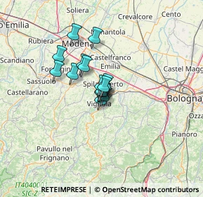 Mappa Via Giacomo Leopardi, 41058 Vignola MO, Italia (7.314)