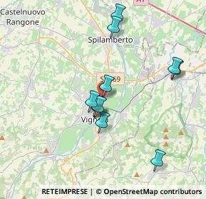 Mappa Via Giacomo Leopardi, 41058 Vignola MO, Italia (3.38)