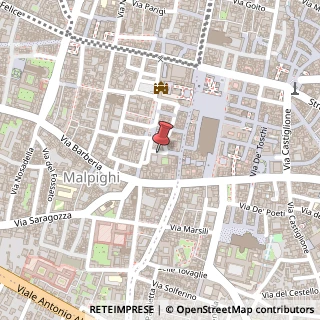 Mappa Vicolo Spirito Santo, 4, 40123 Bologna, Bologna (Emilia Romagna)