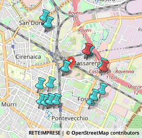 Mappa Via del Parco, 40138 Bologna BO, Italia (0.992)