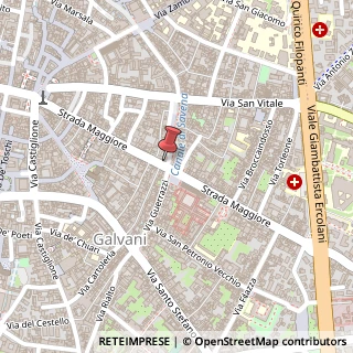 Mappa Piazza Aldrovandi, 3, 40125 Bologna, Bologna (Emilia Romagna)