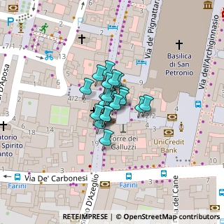 Mappa Corte de Galluzzi, 40124 Bologna BO, Italia (0)