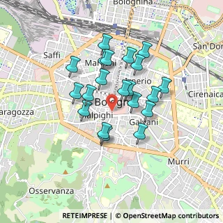 Mappa Ang Piazza de' Celestini, 40123 Bologna BO, Italia (0.726)