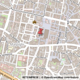 Mappa Via Massimo D'Azeglio, 15/c, 40123 Bologna, Bologna (Emilia Romagna)