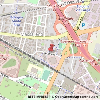 Mappa Via Guelfa, 5, 40138 Bologna, Bologna (Emilia Romagna)
