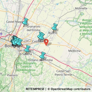 Mappa Via Roma, 40054 Budrio BO, Italia (10.4975)