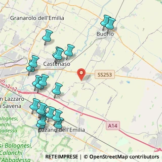Mappa Via Roma, 40054 Budrio BO, Italia (5.28)