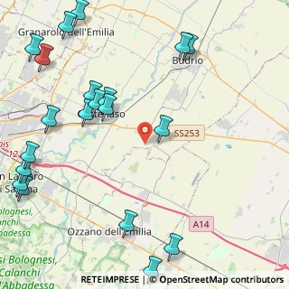 Mappa Via Roma, 40054 Budrio BO, Italia (6.052)
