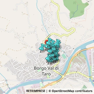 Mappa Via dei Benefattori, 43043 Borgo Val di Taro PR, Italia (0.258)