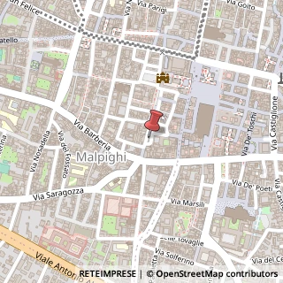 Mappa Via Val D'Aposa, 2, 40123 Bologna, Bologna (Emilia Romagna)