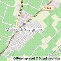 地图 Savignano sul Panaro