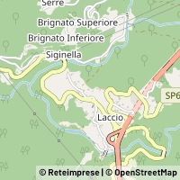 Mapa Torriglia
