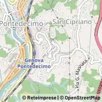 Hartă Genova