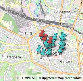 Mappa Via delle Lame, 40121 Bologna BO, Italia (0.6525)