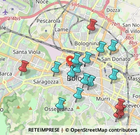 Mappa Via delle Lame, 40121 Bologna BO, Italia (2.02471)