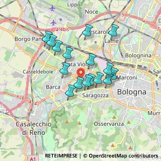 Mappa Largo Vittime Lager Nazisti, 40132 Bologna BO, Italia (1.465)