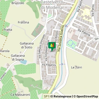 Mappa Via Giuseppe Verdi, 13, 41014 Castelvetro di Modena, Modena (Emilia Romagna)