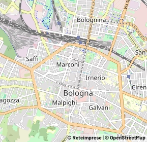 Mappa 40121 Bologna BO, Italia (0.6725)