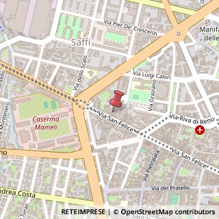Mappa Via San Felice, 137, 40122 Bologna, Bologna (Emilia Romagna)