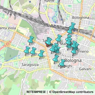Mappa Piazza di Porta S. Felice, 40122 Bologna BO, Italia (0.796)