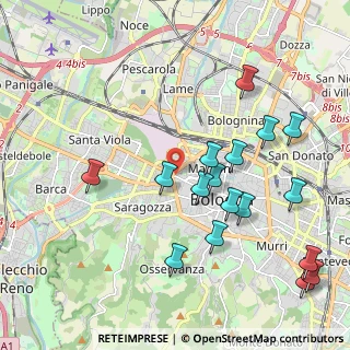 Mappa Piazza di Porta S. Felice, 40122 Bologna BO, Italia (2.29765)