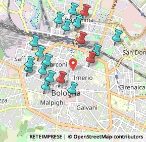Mappa 40121 Bologna BO, Italia (0.982)