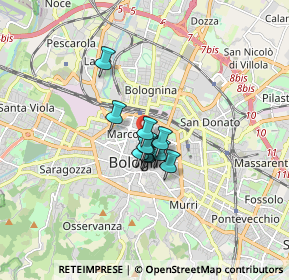 Mappa 40121 Bologna BO, Italia (0.88909)