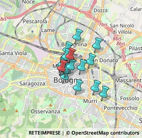 Mappa 40121 Bologna BO, Italia (0.96824)